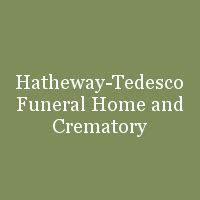 Follow Share Share Email Print. . Hatheway tedesco funeral home